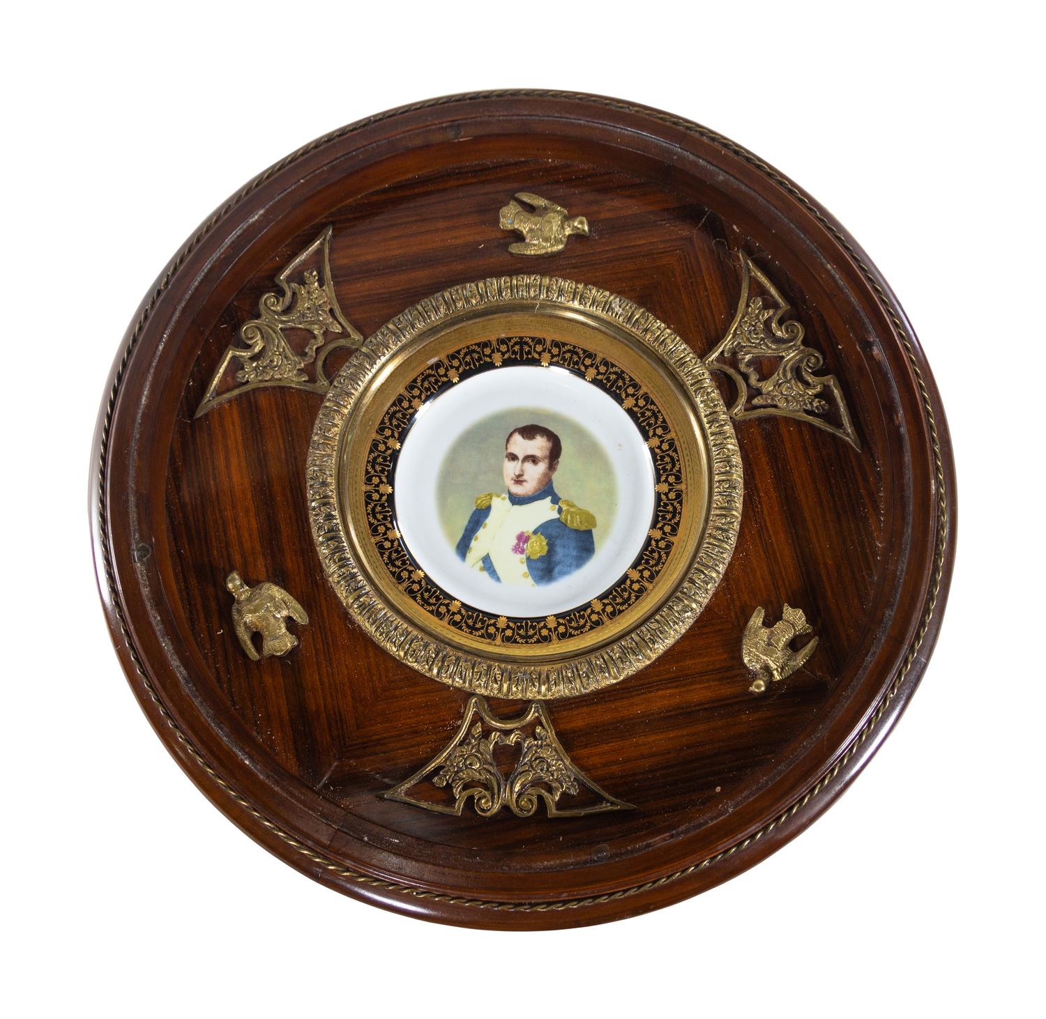 An Empire Style Porcelain Inset Guéridon