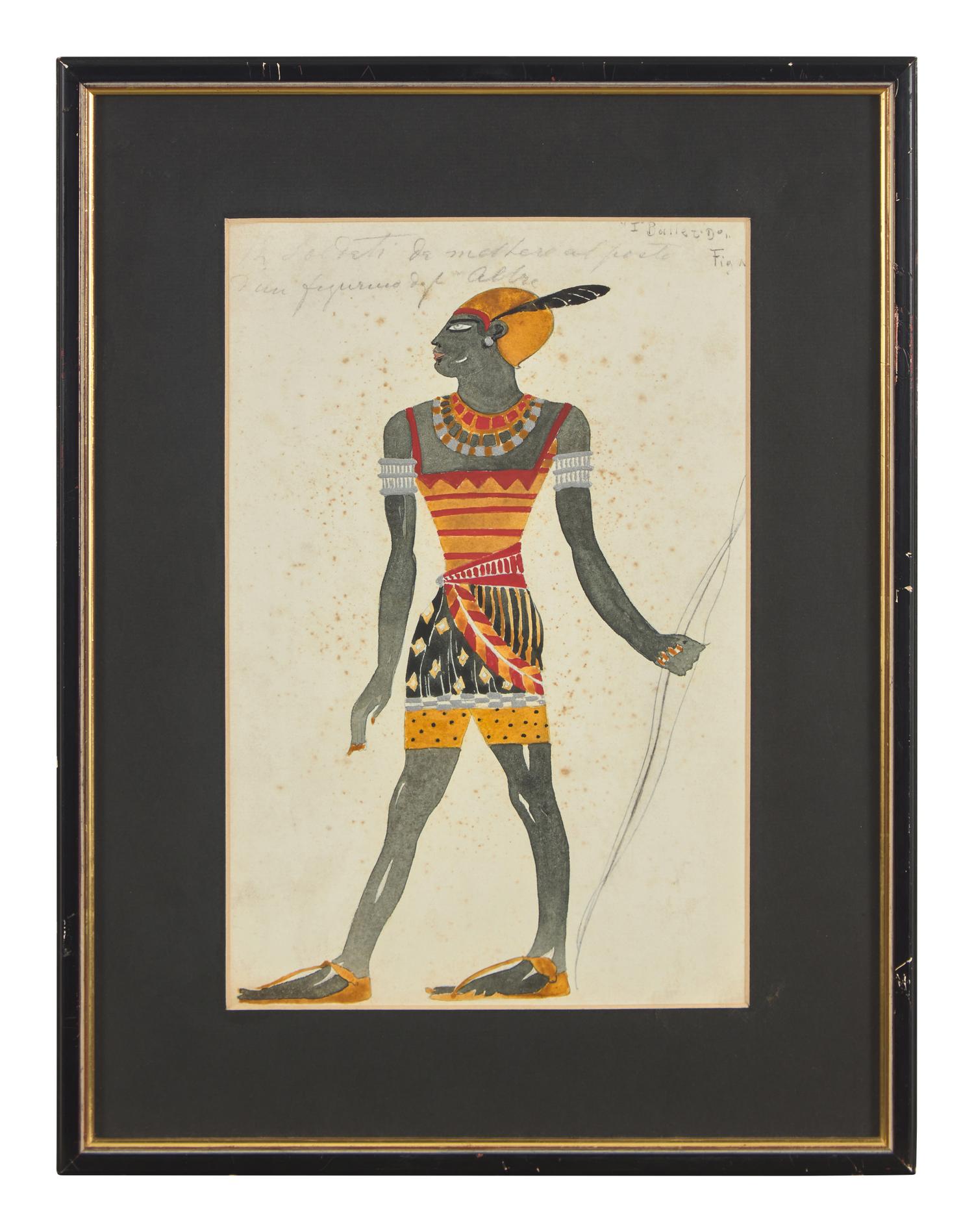 Costume Design for Premier Danseur in 'Ammoun'