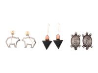 Pueblo Silver Earrings