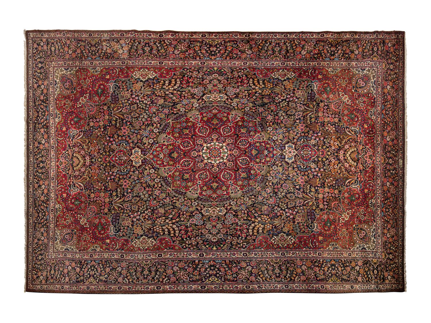 A Tabriz Wool Rug