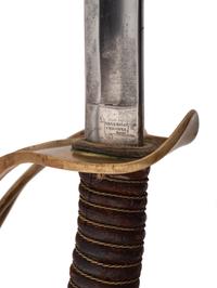 [CIVIL WAR]. A collection of items identified to General James Lyman Van Buren, incl. US Model 1860 Light Cavalry saber, buff saber belt, shoulder straps, insignia, and photographs.
