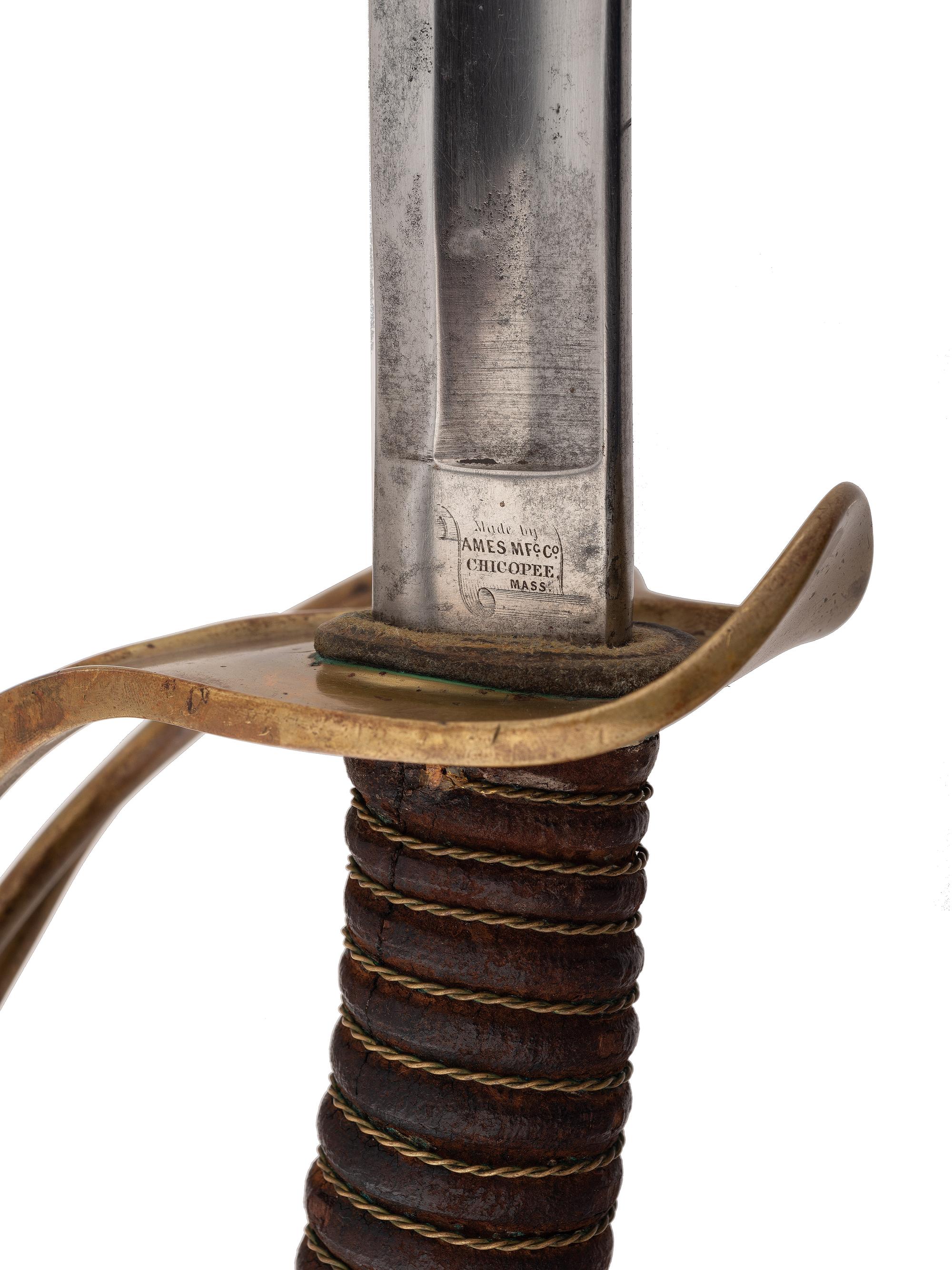 [CIVIL WAR]. A collection of items identified to General James Lyman Van Buren, incl. US Model 1860 Light Cavalry saber, buff saber belt, shoulder straps, insignia, and photographs.