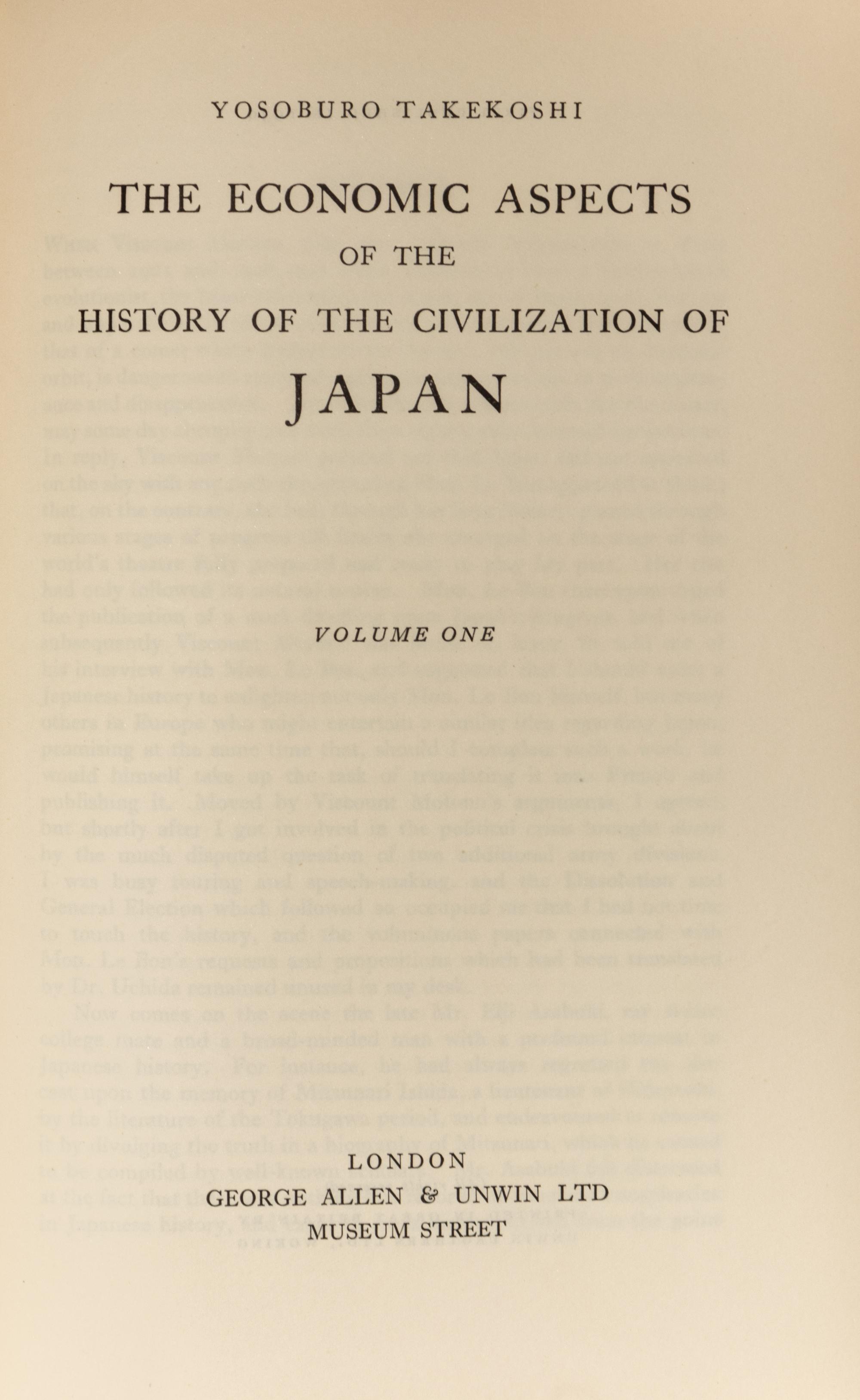 [JAPANESE ART] A group of works about Japanese Art, comprising: