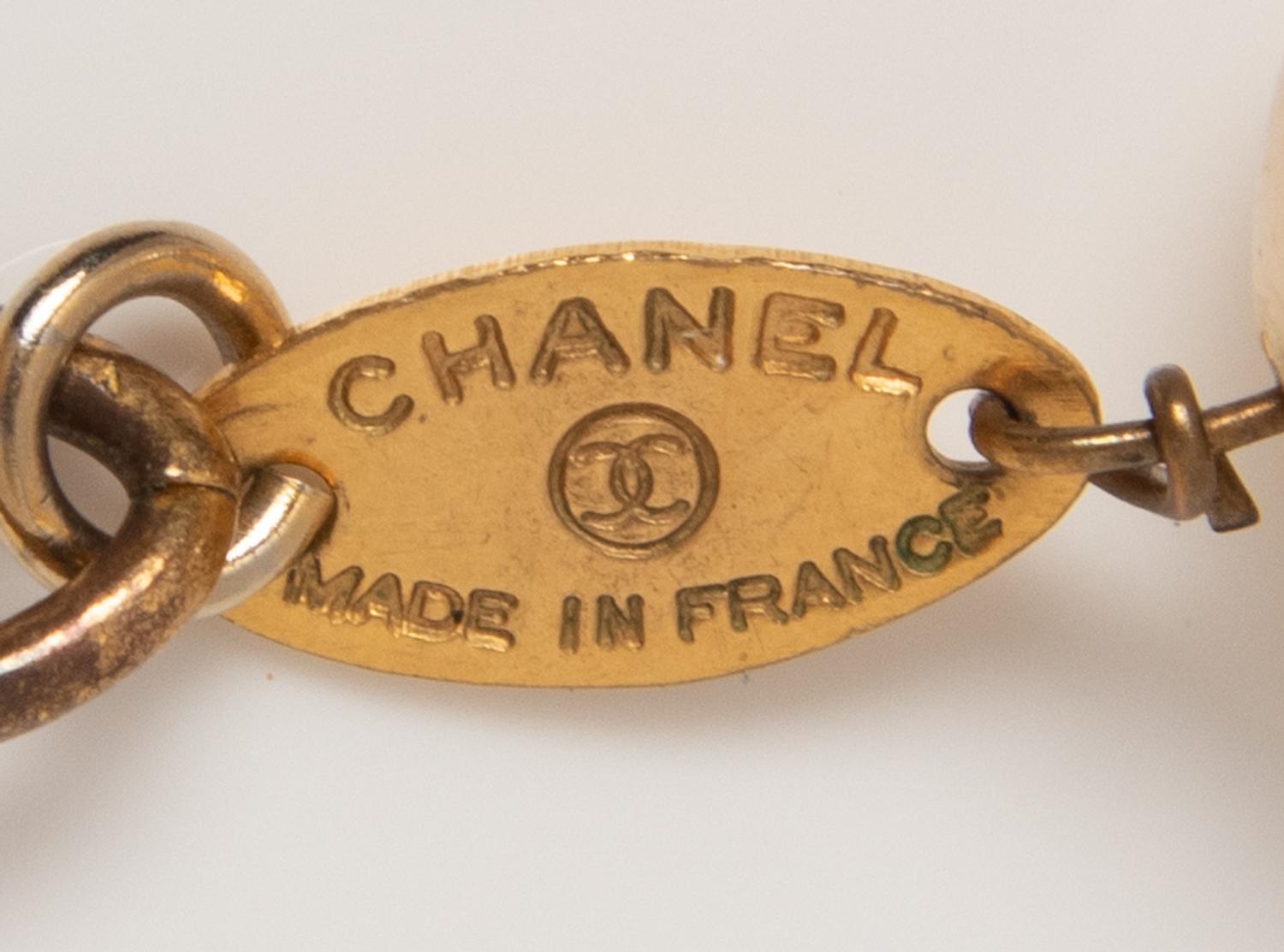Chanel, Two Imitation Pearl Necklaces