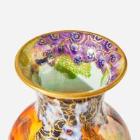 A Wedgwood Fairyland Lustre "Imps on a Bridge" Vase UK, circa 1925
