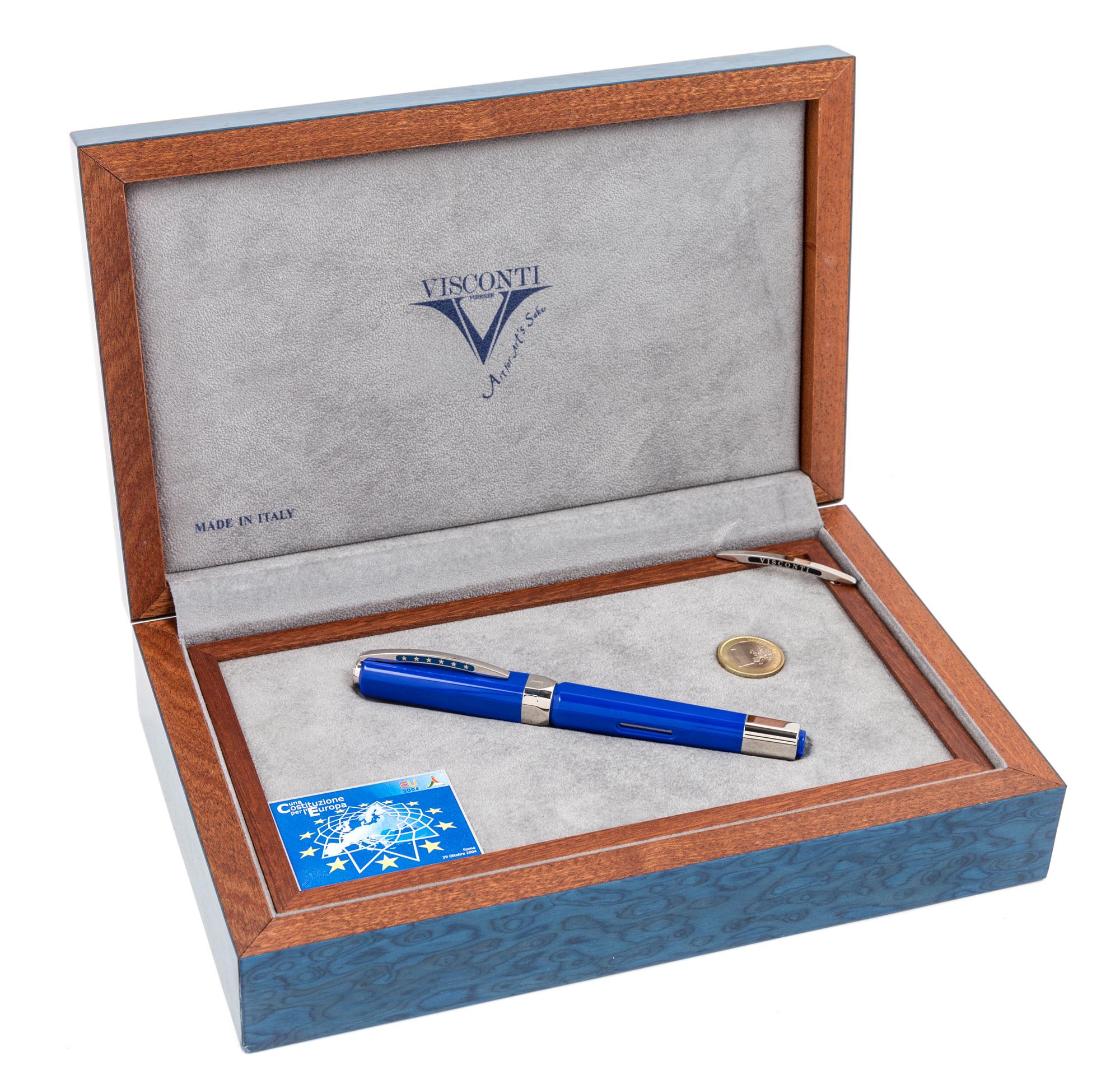 A Visconti European Constitution Limited Edition Fountain Pen