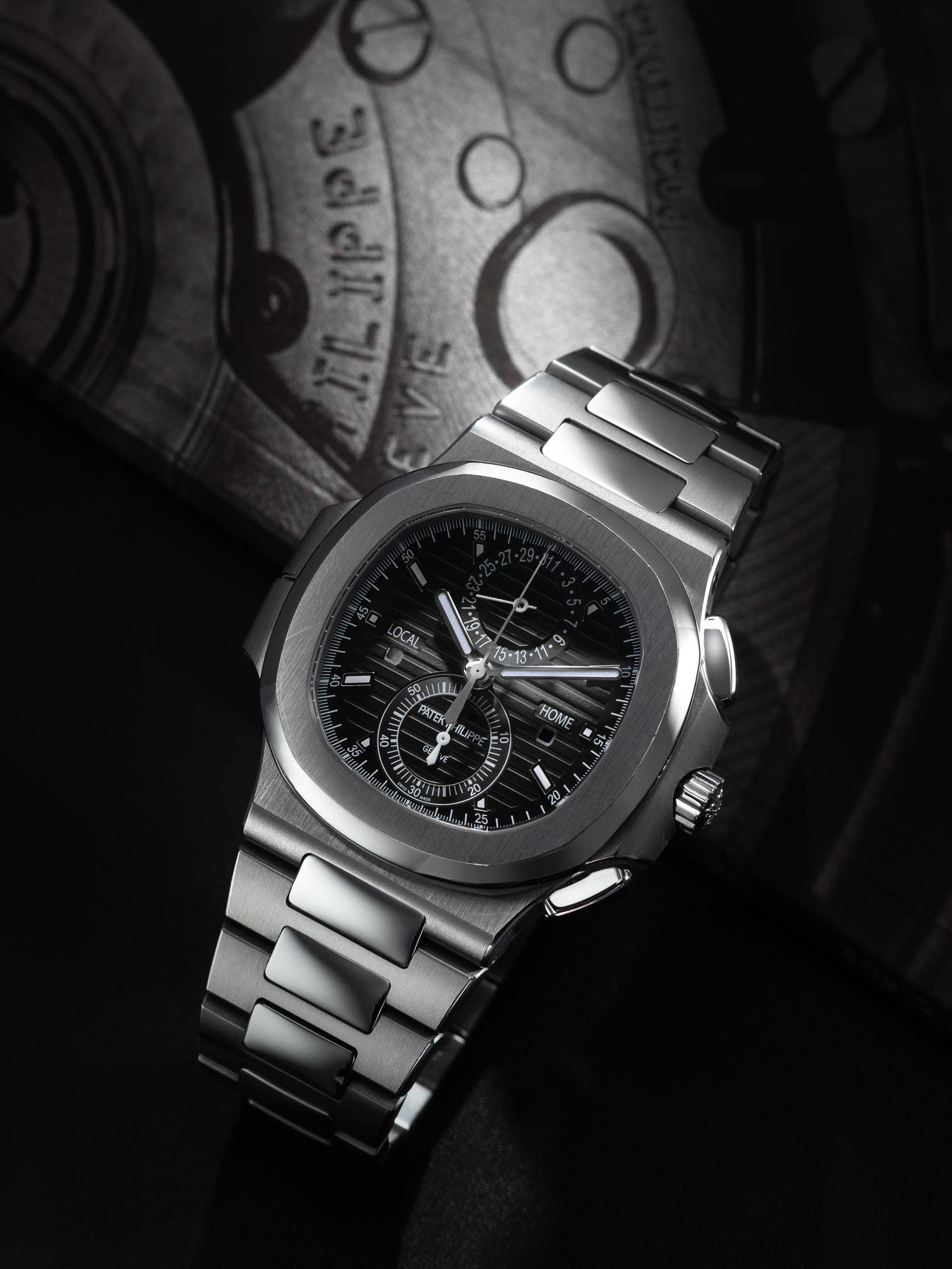 PATEK PHILIPPE, REF. 5990 STAINLESS STEEL 'NAUTILUS' WATCH