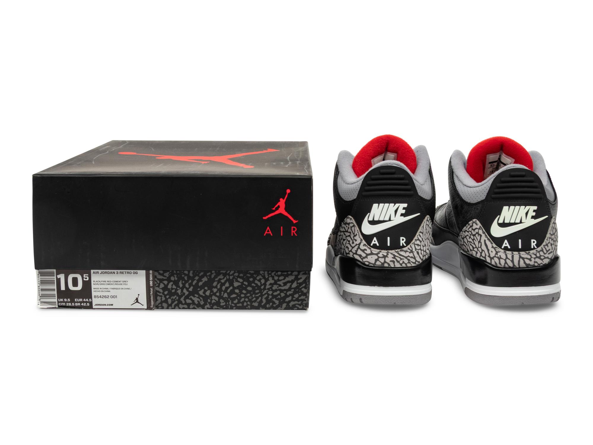 Jordan 3 Retro OG Black Cement 2018 (DS)
