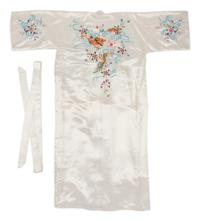 Three Chinese Silk Embroidered Lady's Articles