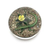 Delmo Tarsitano, (Italian, 1921-1990), a salamander paperweight