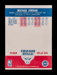 A Complete Set of 1987 Fleer Basketball Cards Including Michael Jordan (132/132)