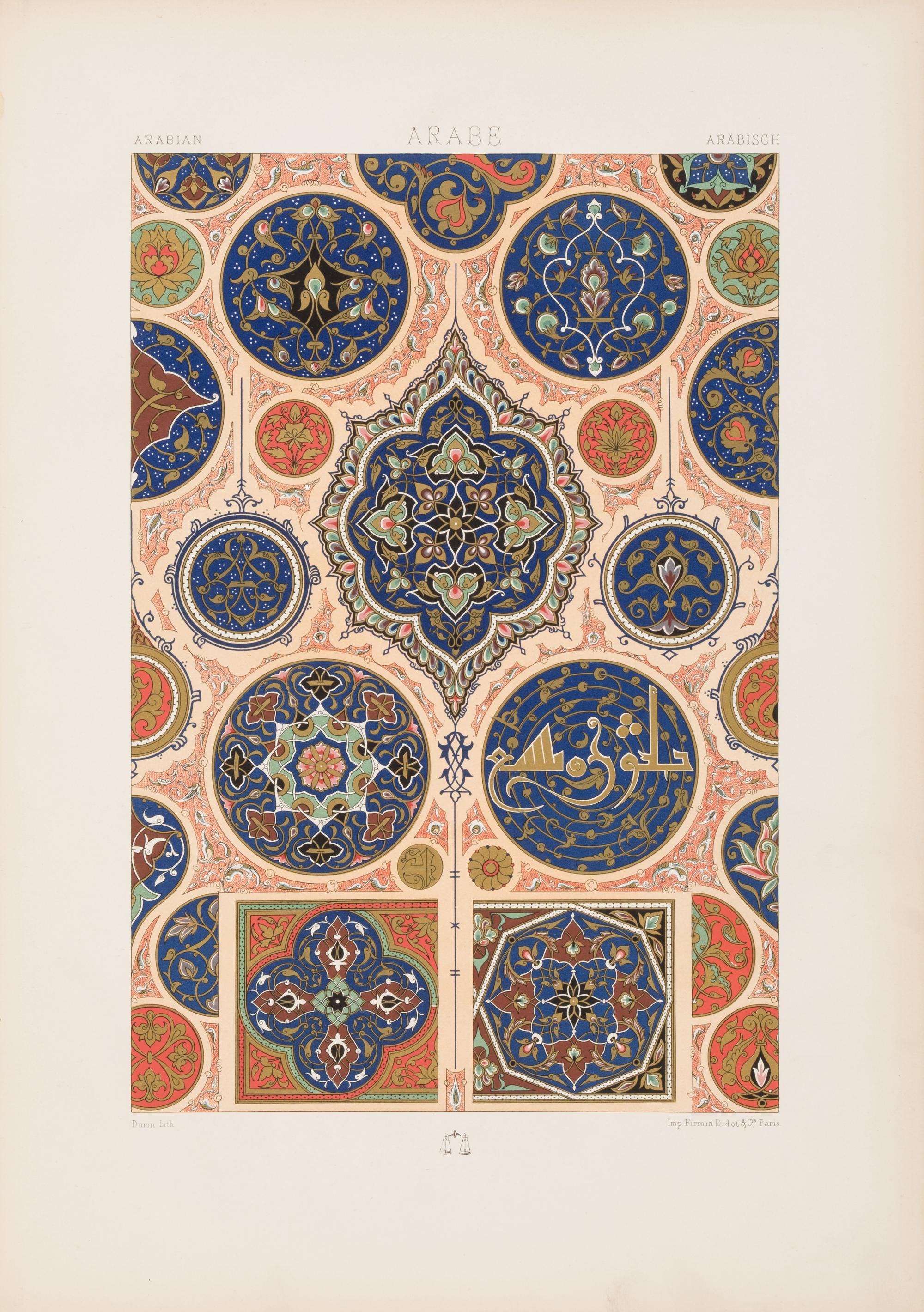 [Design] Racinet, Auguste. L'Ornement Polychrome