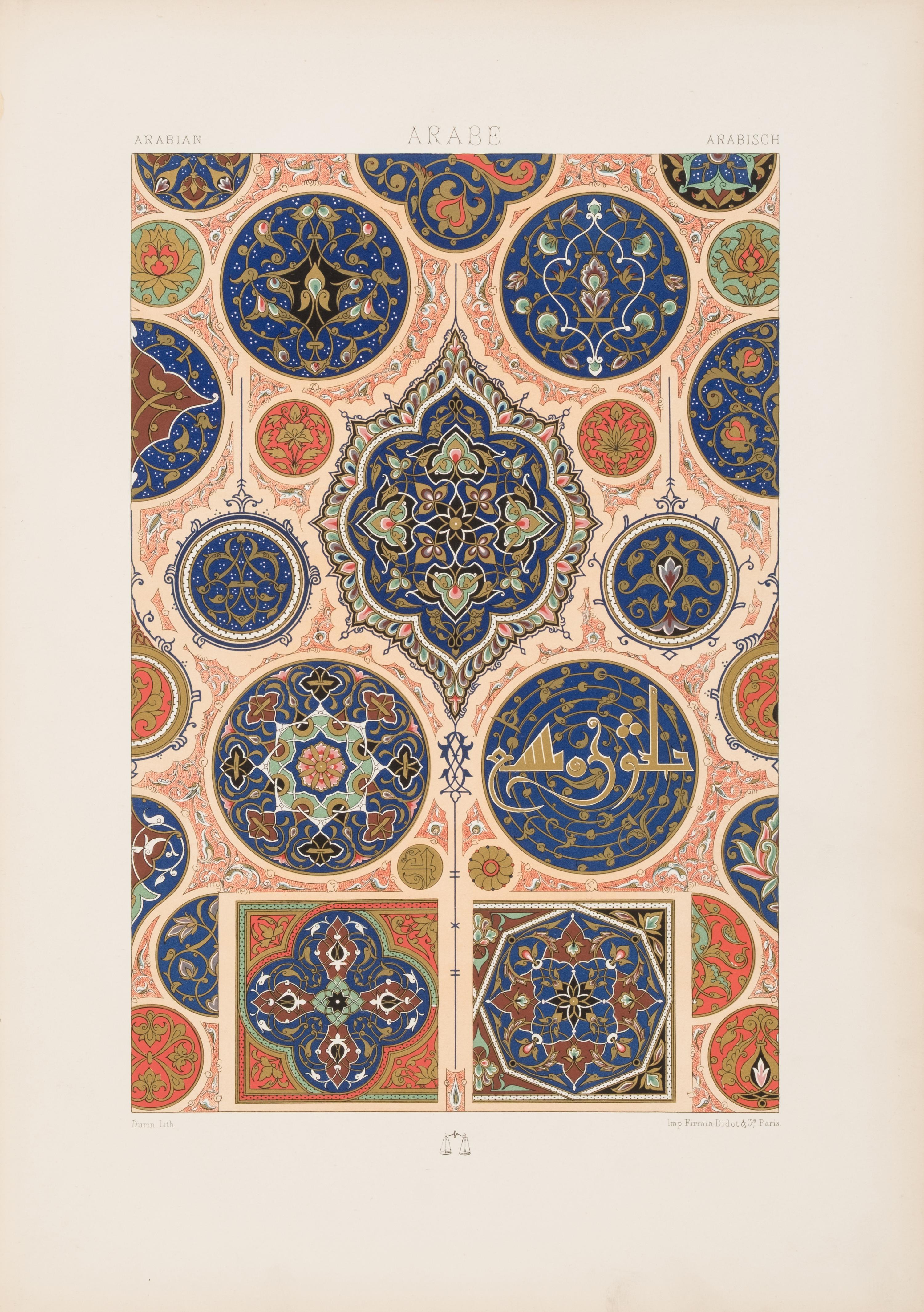 [Design] Racinet, Auguste. L'Ornement Polychrome