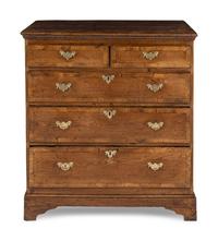 A George III Oak Chest of Drawers