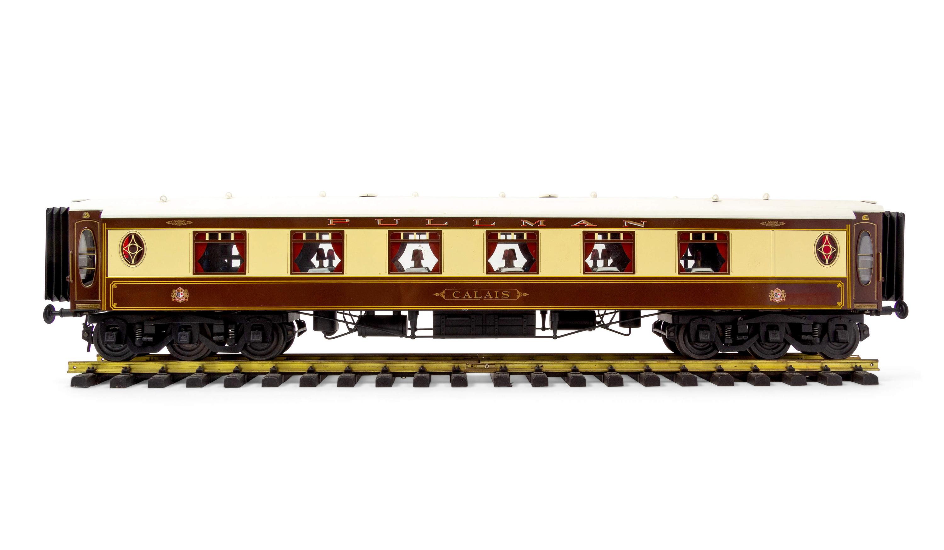 A J&M Models for Fulgurex Polychrome 1-Gauge Pullman-Calais Dining Car