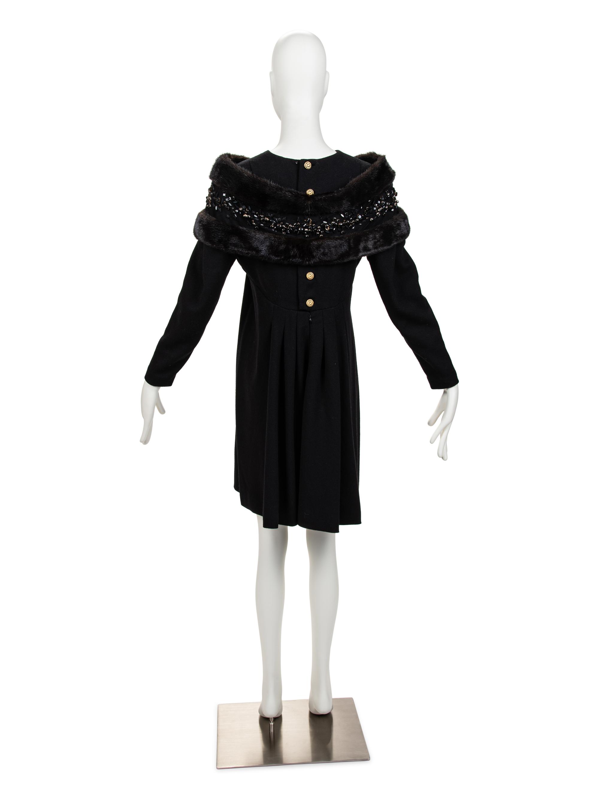 Two Fur Jackets and Two Stoles, Including Judith Leiber and Badgley Mischka