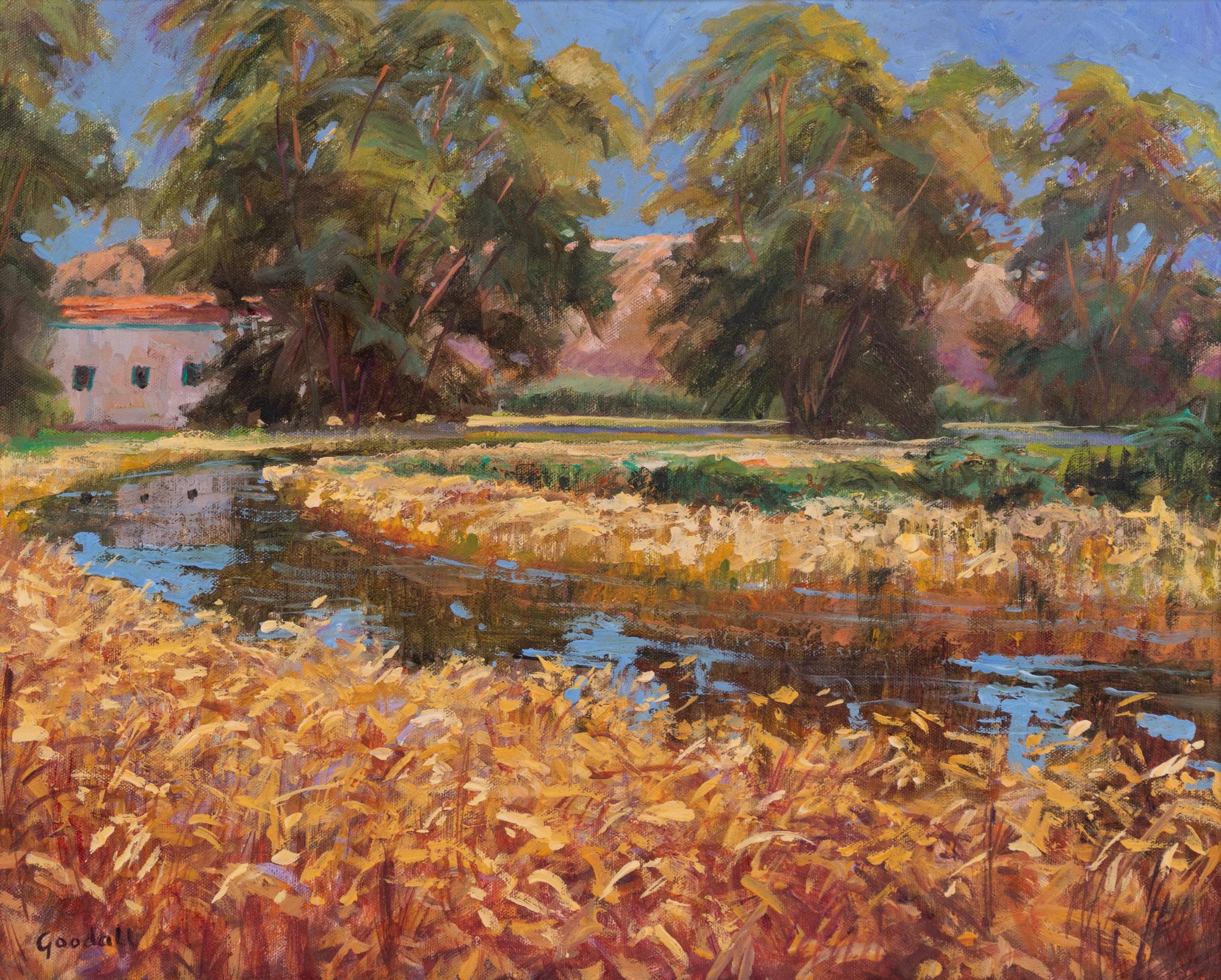 Two Works: Pathway to Elk Meadow and Barn and Marshes