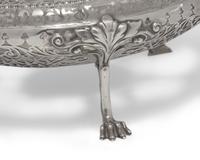 An Edwardian Silver Footed Reticulated Bowl