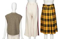 GUCCI, SWEATER VEST & TWO BOTTOMS