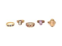 COLLECTION OF ANTIQUE RINGS