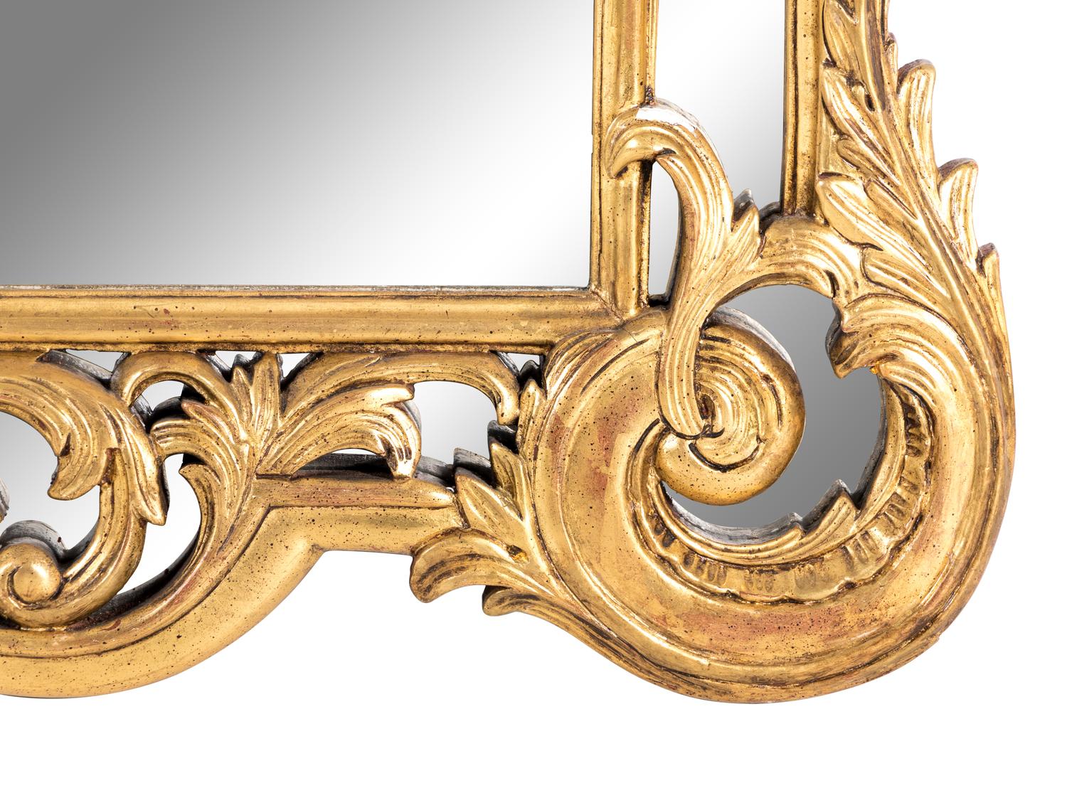 A Régence Style Giltwood Mirror
