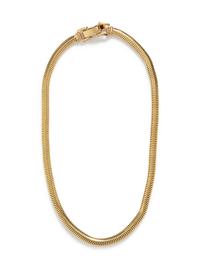A 14 Karat Yellow Gold Necklace,