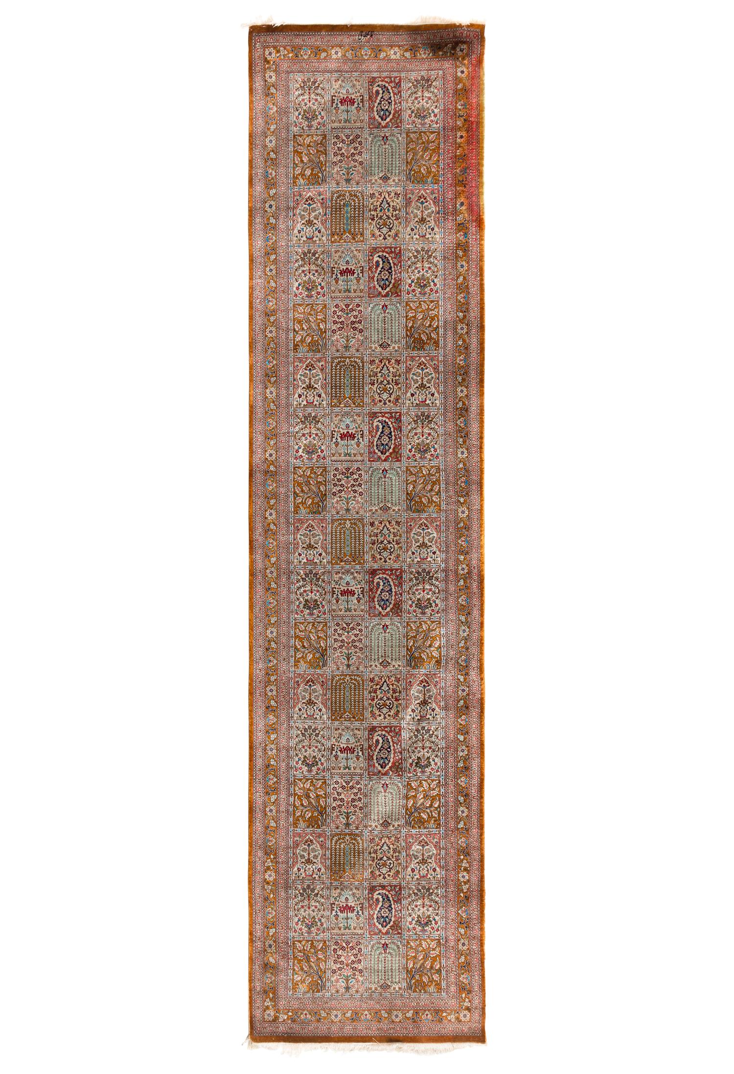 A Bakhtiari Silk Runner