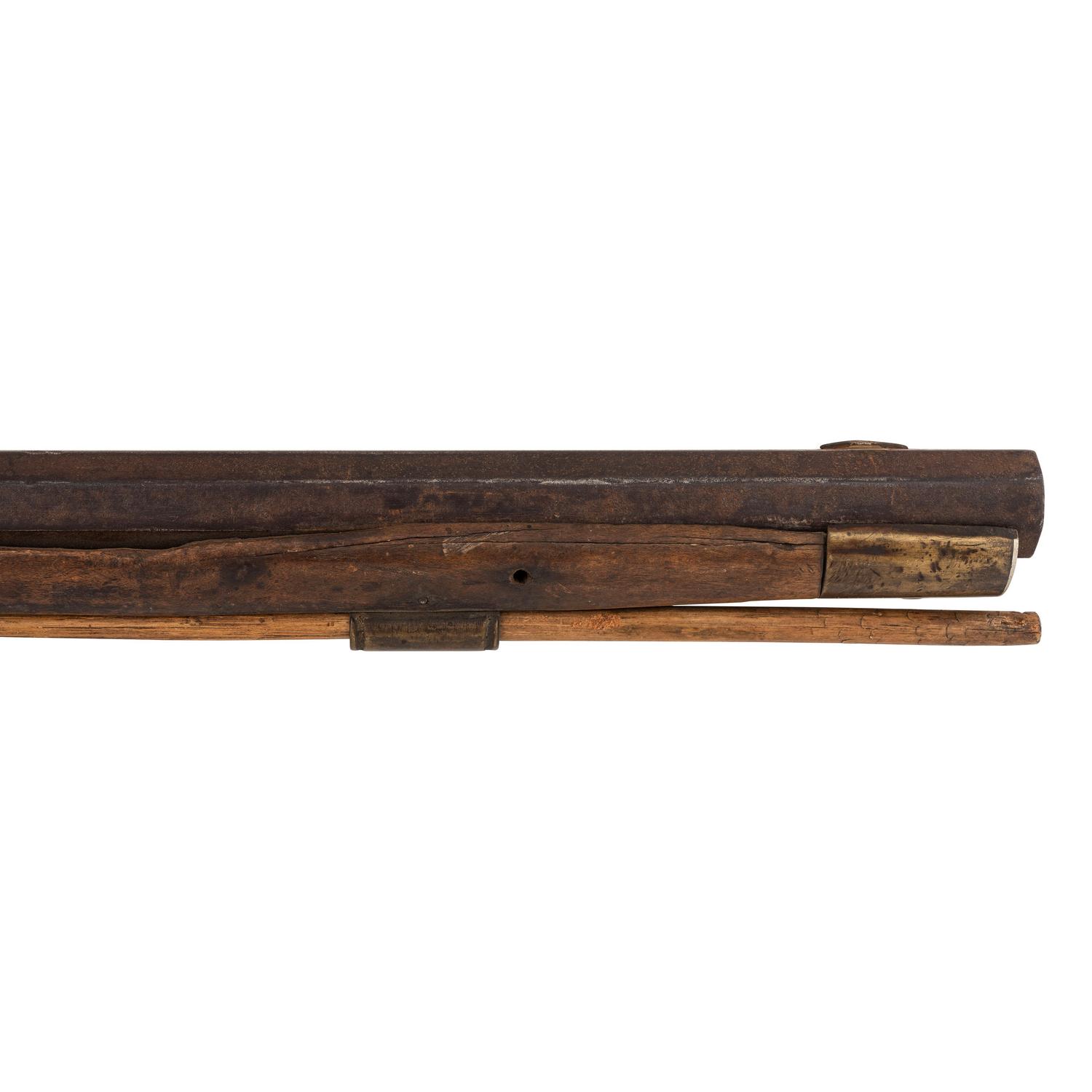 Conestoga Rifle Works Percussion Rifle Apparently Acquired on the Standing Rock Reservation