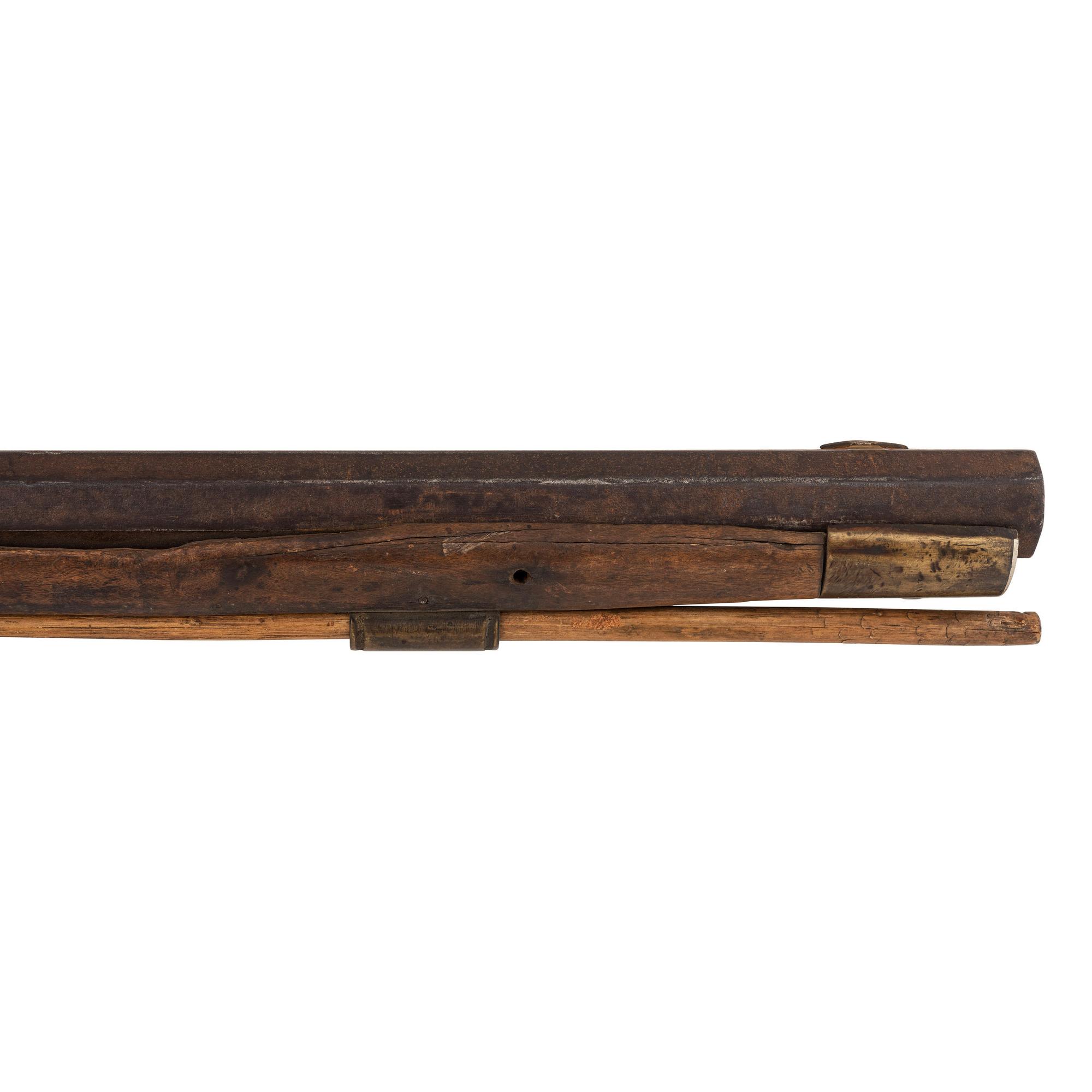 Conestoga Rifle Works Percussion Rifle Apparently Acquired on the Standing Rock Reservation