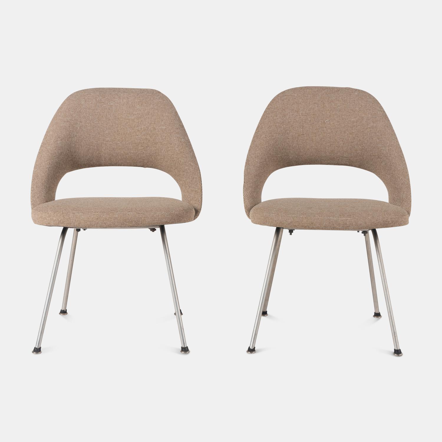 Pair of Dining Chairs Knoll Associates, USA