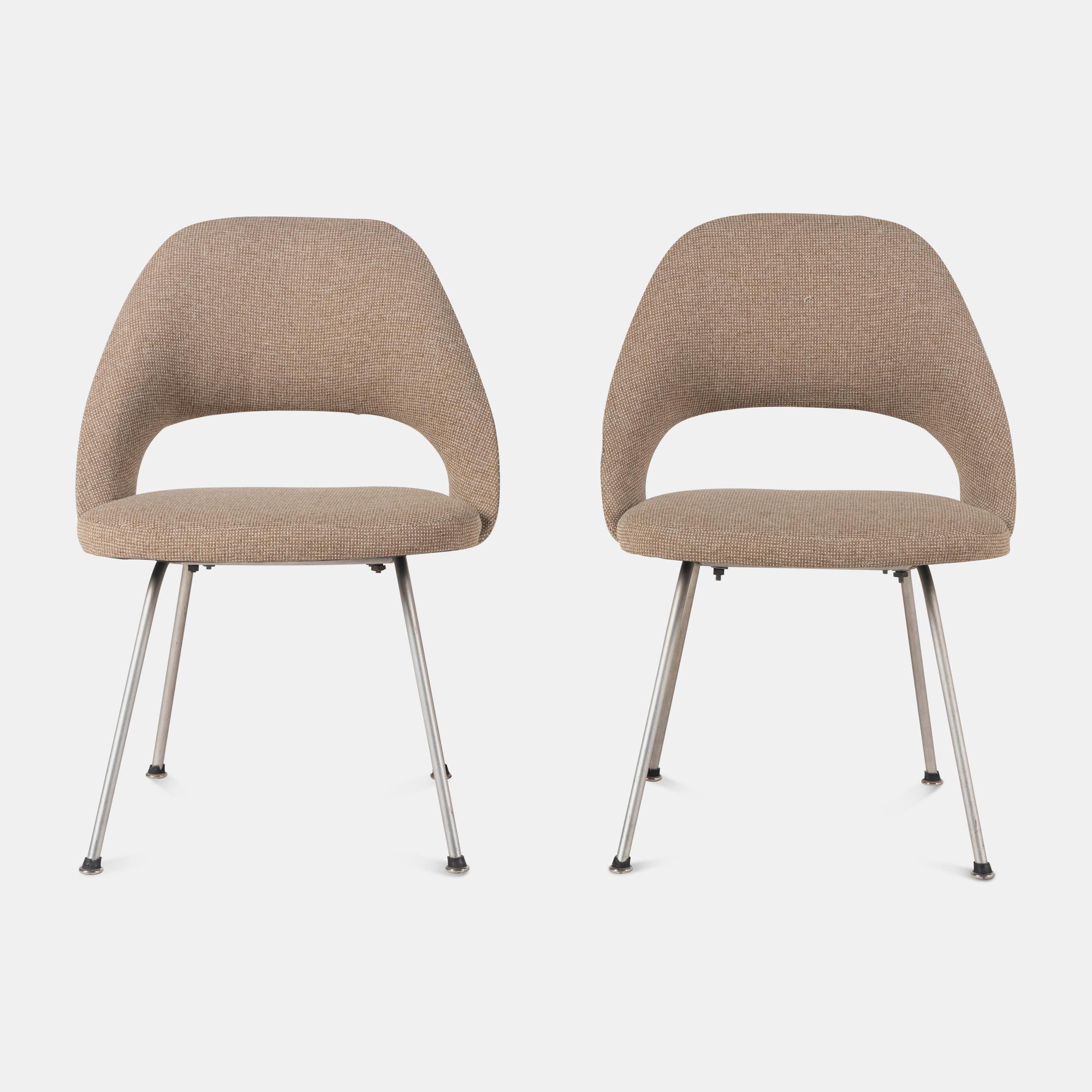 Pair of Dining Chairs Knoll Associates, USA