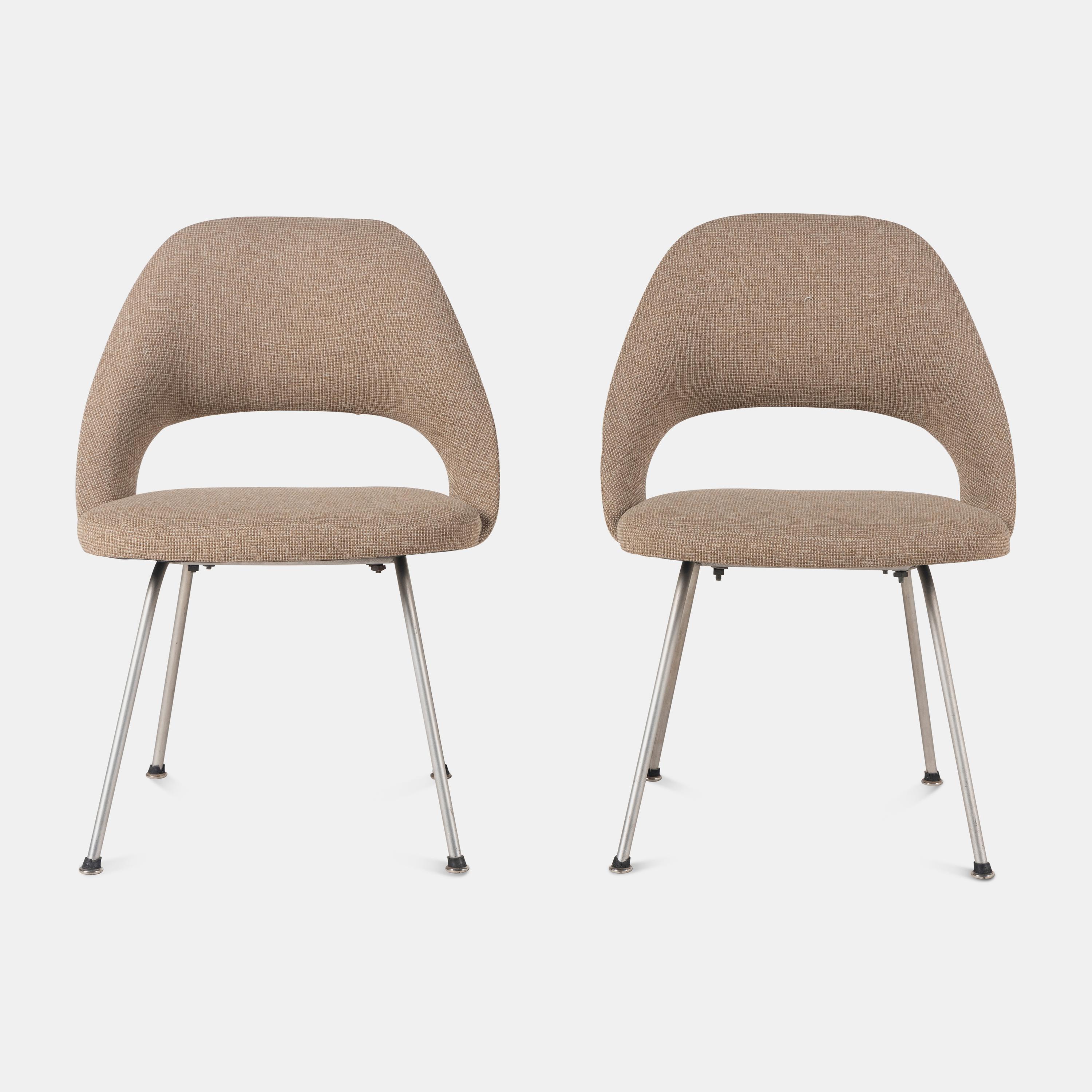 Pair of Dining Chairs Knoll Associates, USA