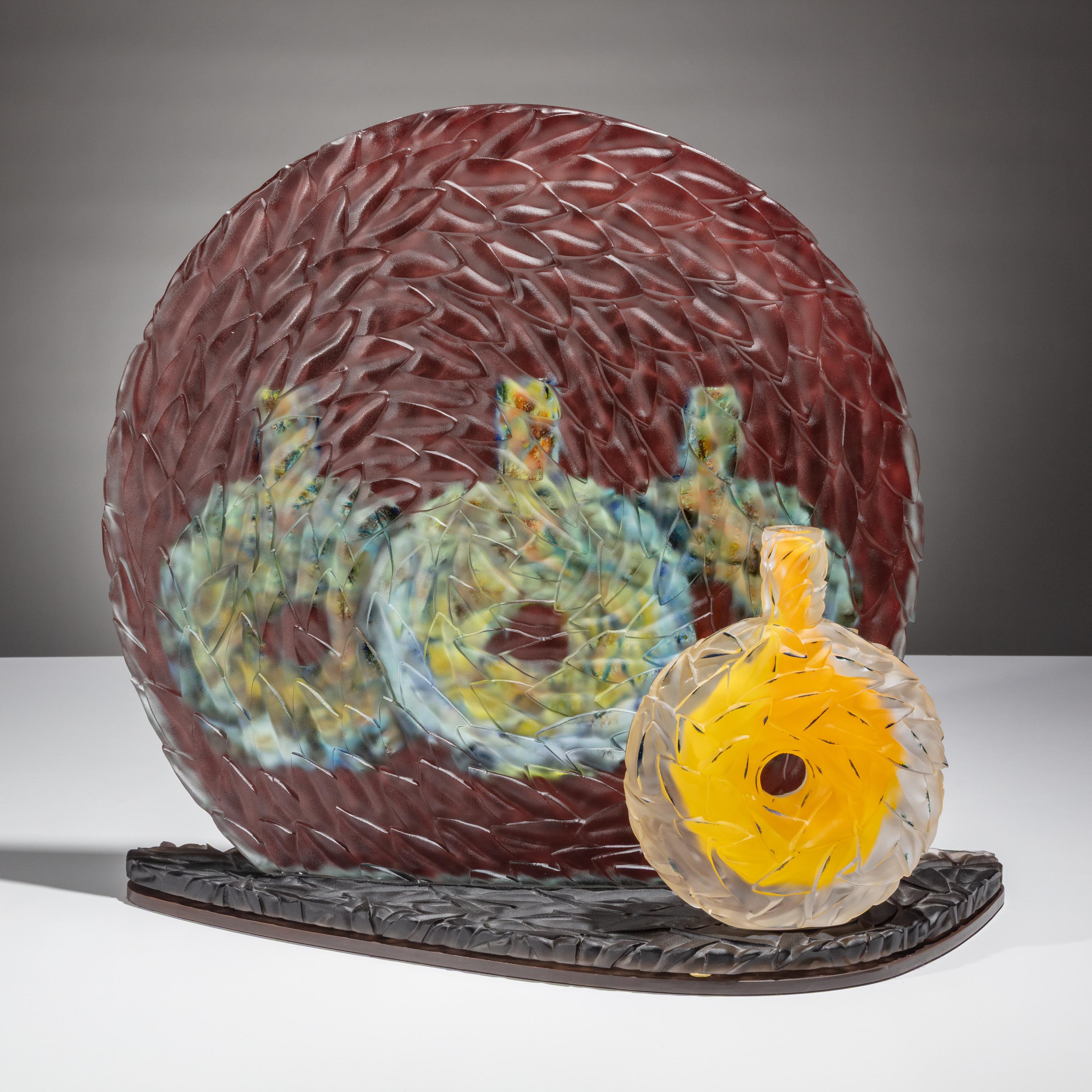 Judith La Scola (American, b. 1955) — Glass Bottle Sculpture