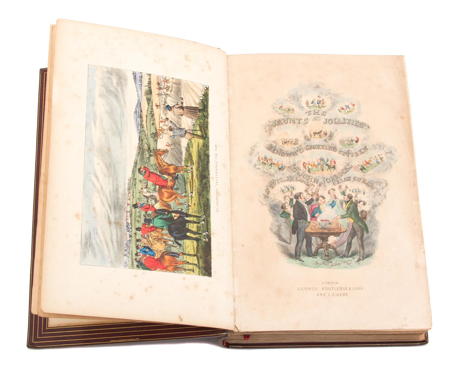 SURTEES, Robert (1805-1864). Jorrock's Jaunts and Jollities.