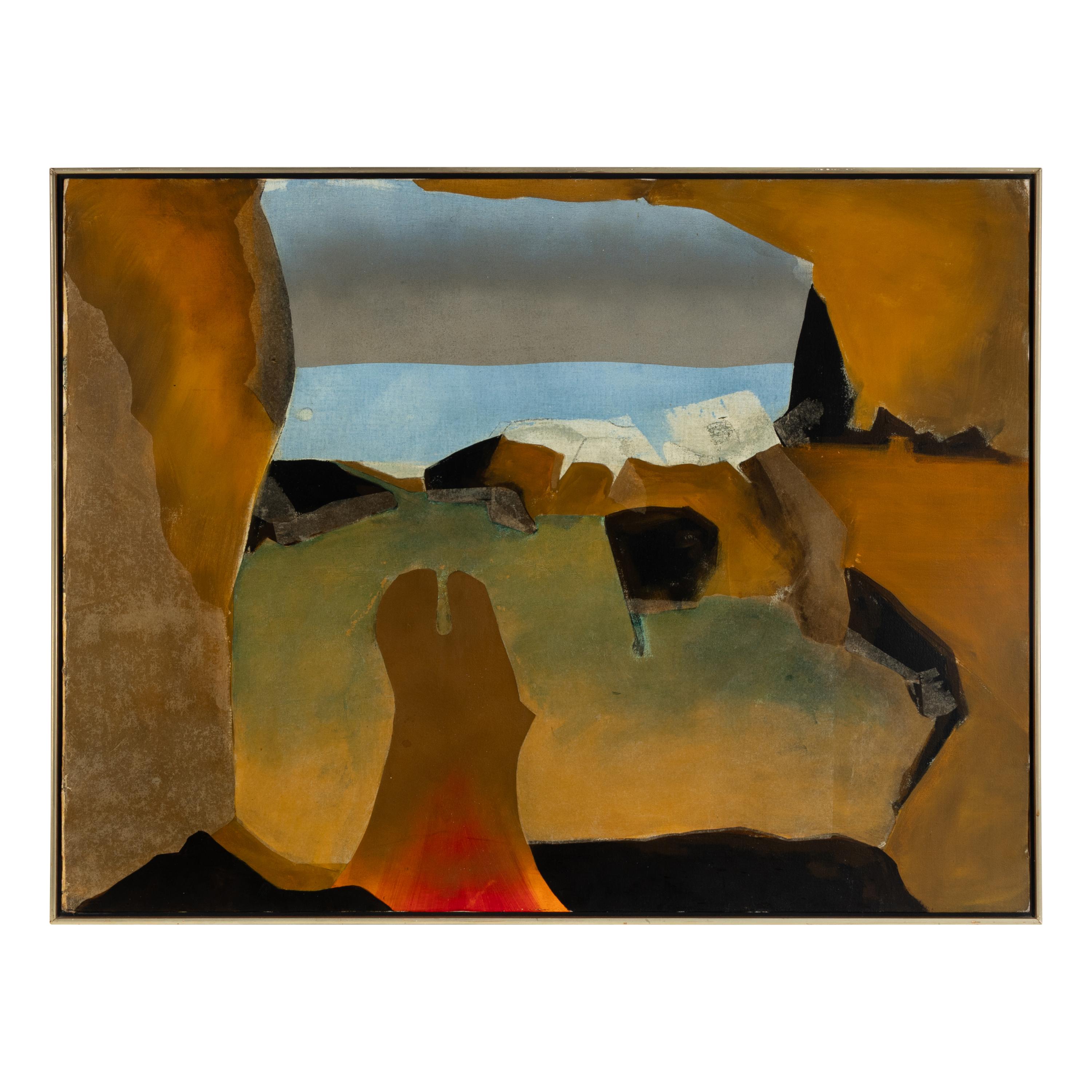 David Hare (American, 1917-1992) — View from the Cave, Flood , 1971