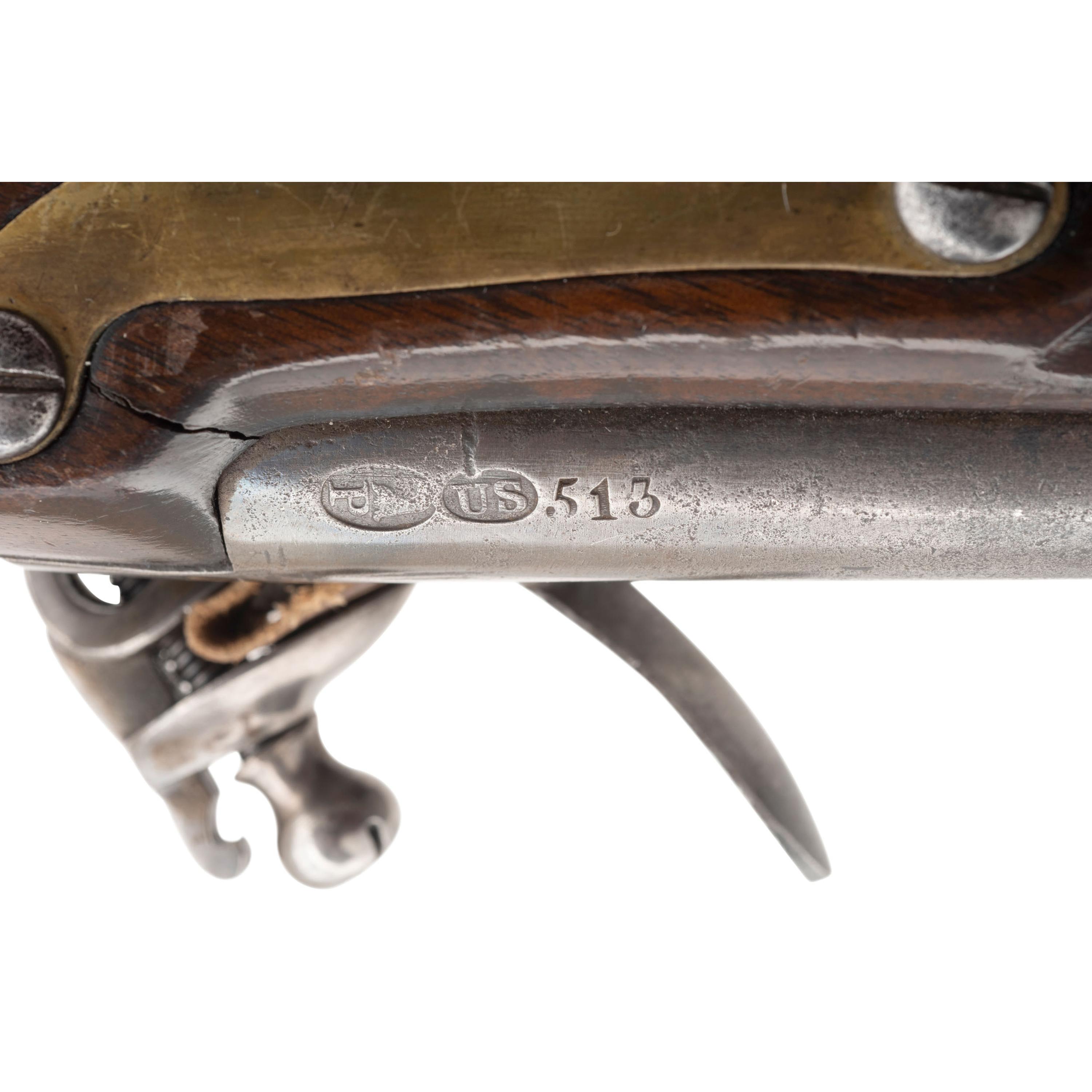 US Model 1803 Pistol by Harpers Ferry dated 1807.