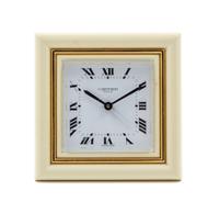 A Cartier Desk Clock Height 3 x width 3 inches.