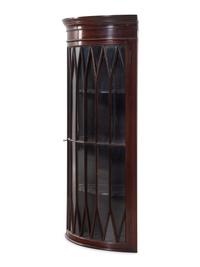 A George III Mahogany Hanging Vitrine Cabinet