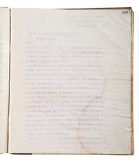 [ENGINEERING] -- [CIVIL WAR]. Group of 3 letterpress copybooks containing ca 1885-1895 correspondence of US Army officer and engineer Orlando Metcalf Poe (1832-1895).