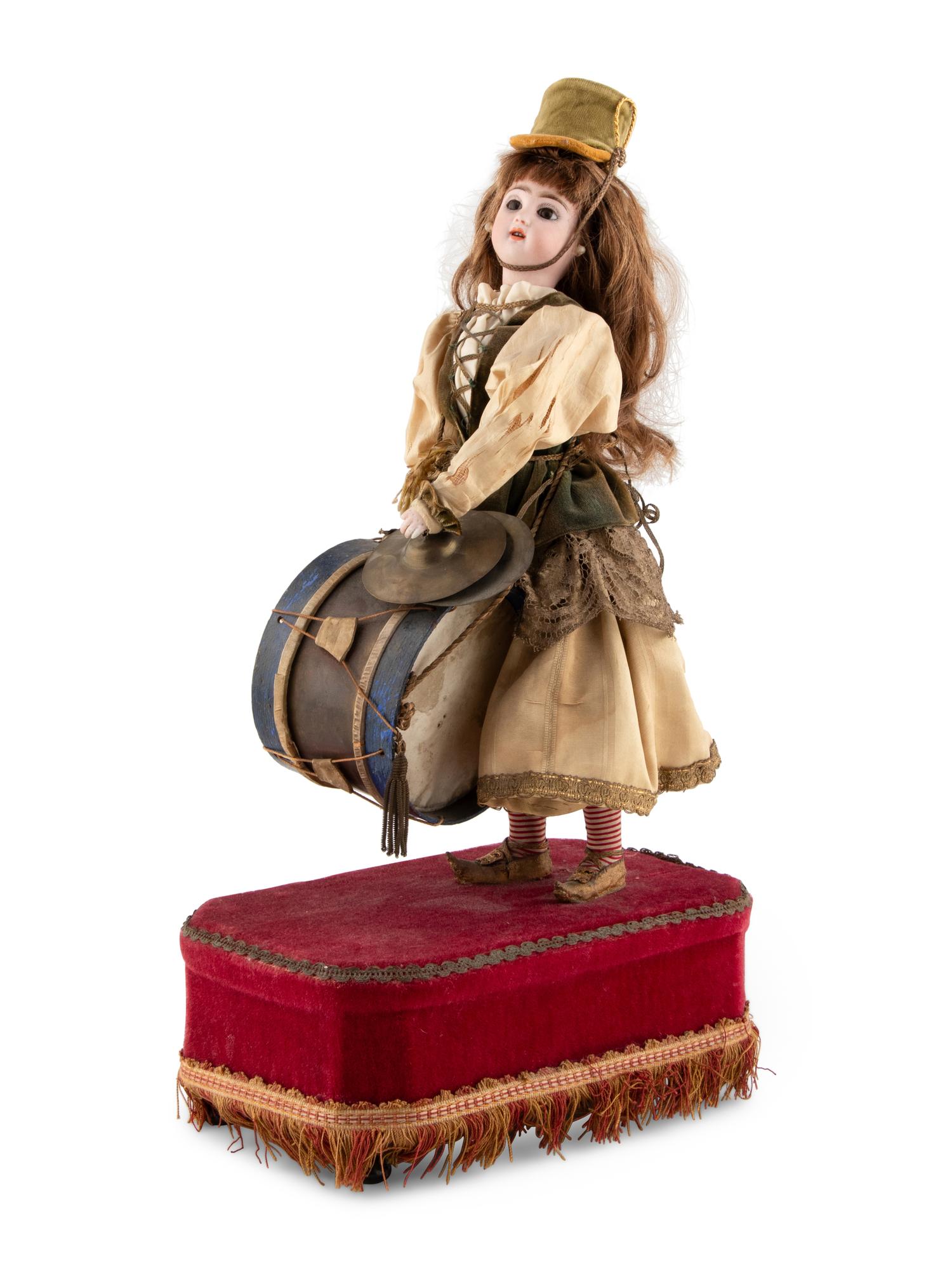 A Drummer Girl Musical Automaton