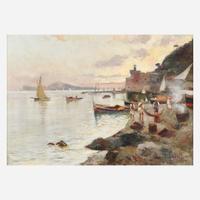 Edwin Austin Abbey (American, 1852-1911) Capri Coast
