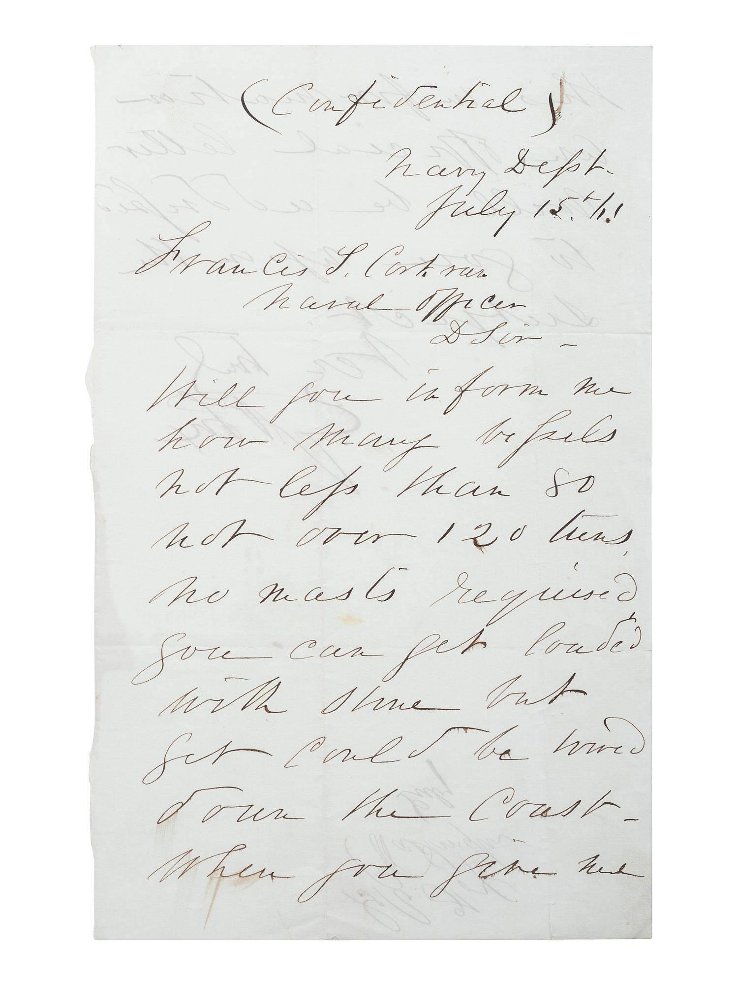 [SLAVERY & ABOLITION] -- [COCKRAN, Francis S. (1814-1886)]. Archive of letters to Maryland abolitionist and Underground Railroad supporter, comprising: