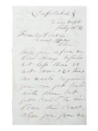 [SLAVERY & ABOLITION] -- [COCKRAN, Francis S. (1814-1886)]. Archive of letters to Maryland abolitionist and Underground Railroad supporter, comprising: