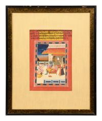 A Pair of Indian Miniature Paintings (19th/20th Century)