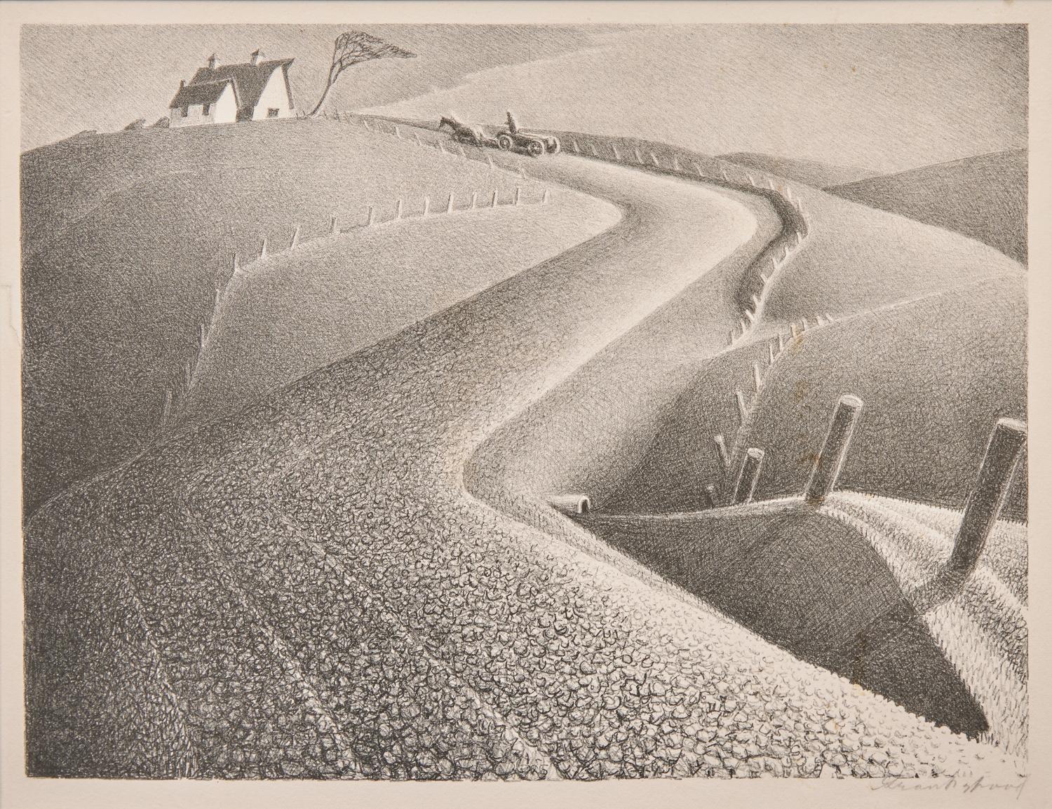 Grant Wood (American, 1891–1942) — March , 1939