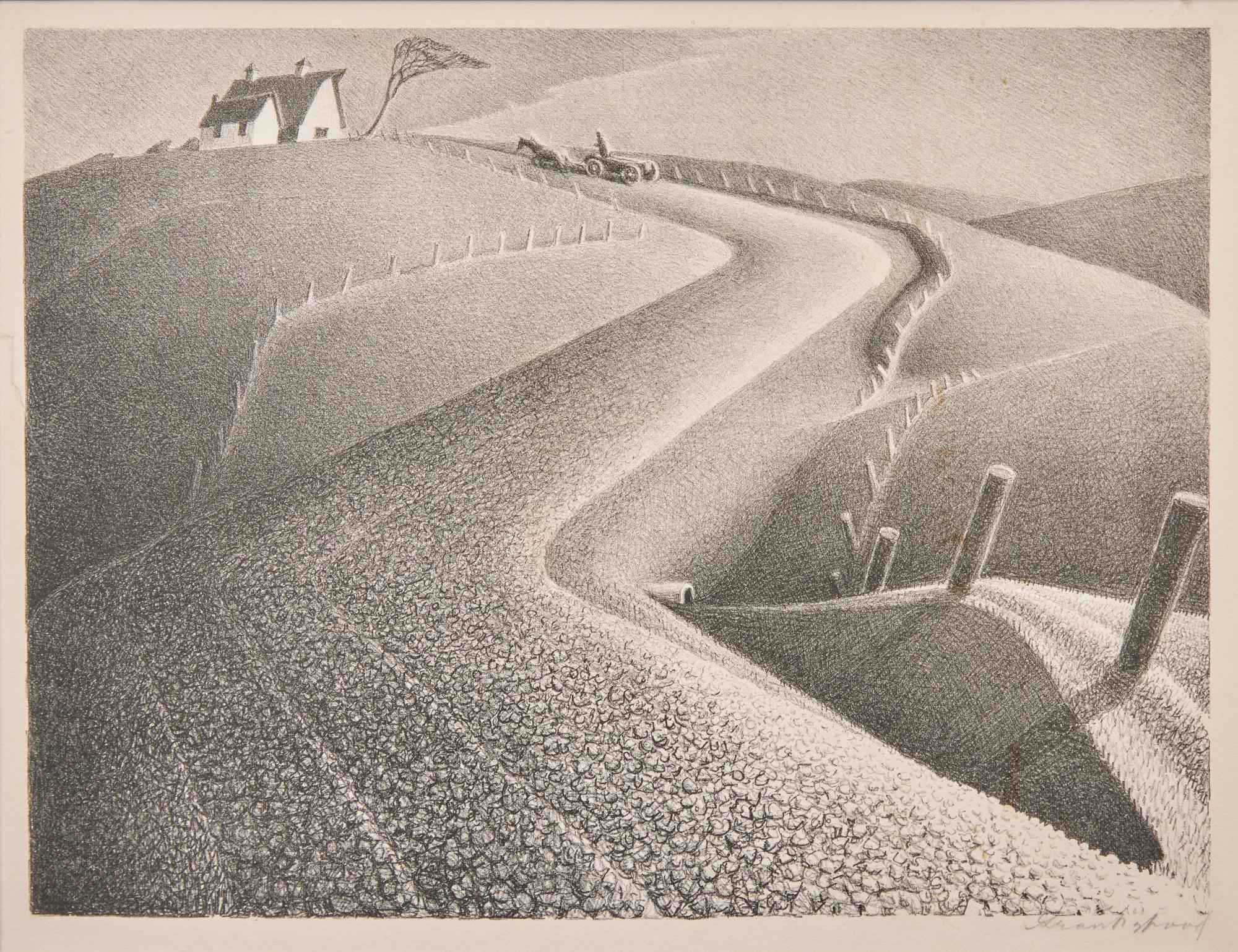 Grant Wood (American, 1891–1942) — March , 1939