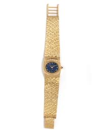 LUCIEN PICCARD, 14K YELLOW GOLD WRISTWATCH