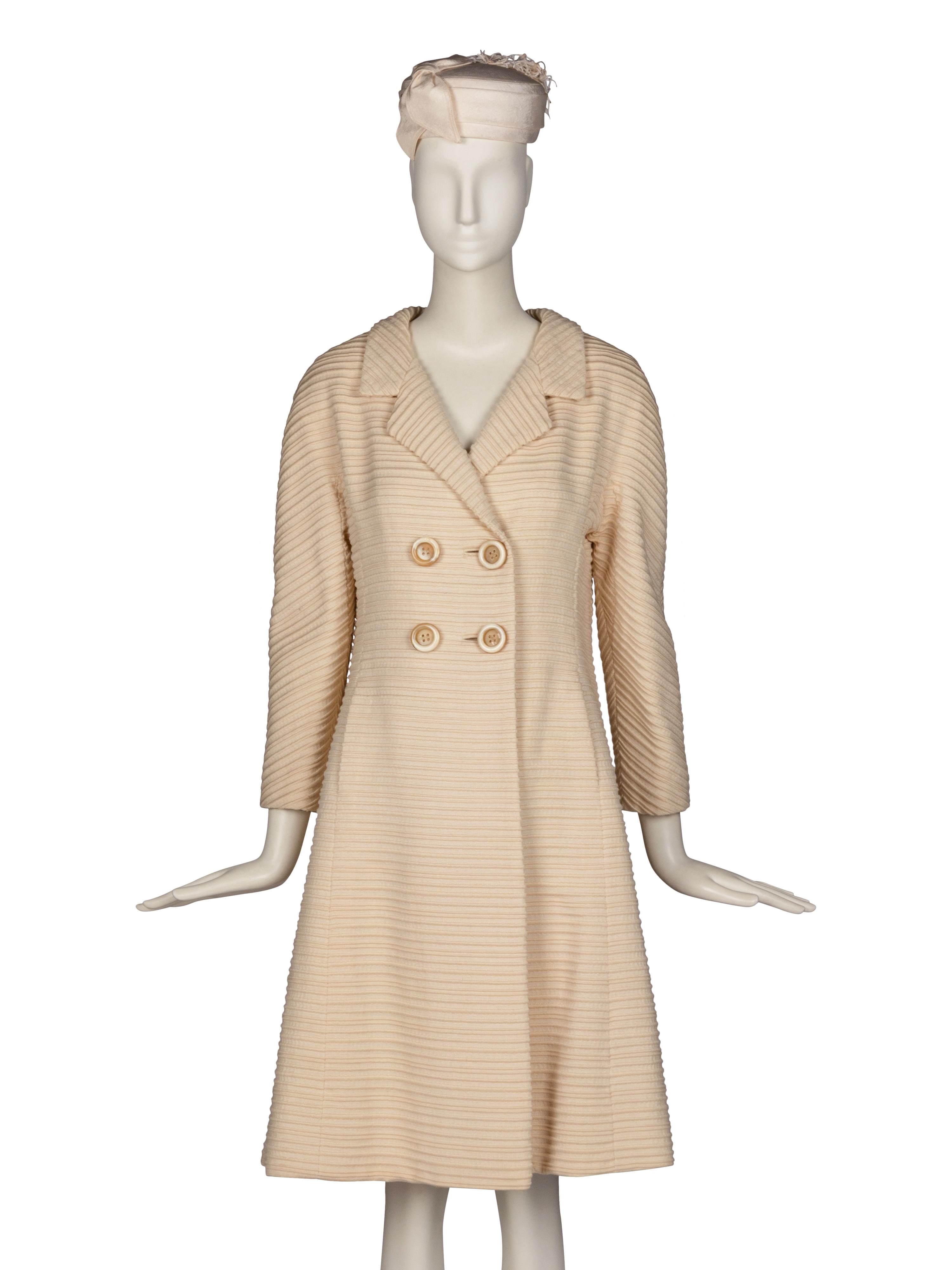 Galanos Coat and Hat