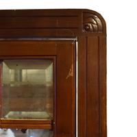 An Art Nouveau Mahogany Dressing Mirror 42" W x 25" D x 86" H — France, Circa 1910