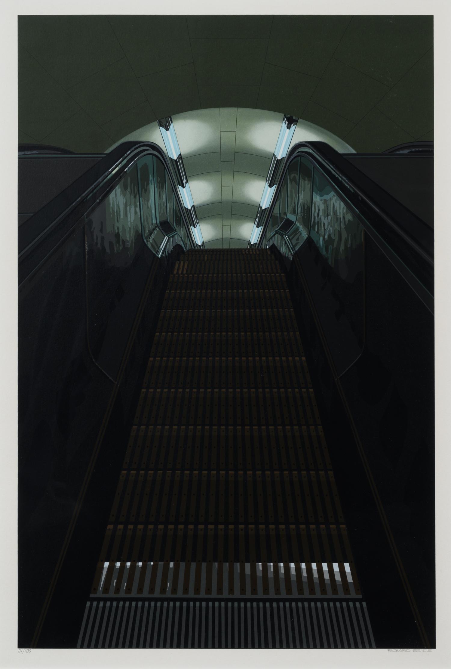 Urban Landscapes No. 2 (complete portfolio of 8 prints with original cloth portfolio)